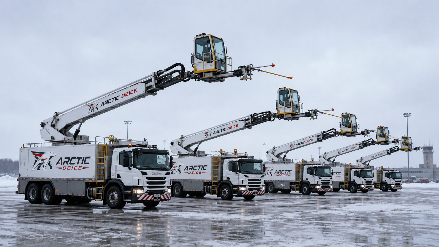 Deice truck fleet
